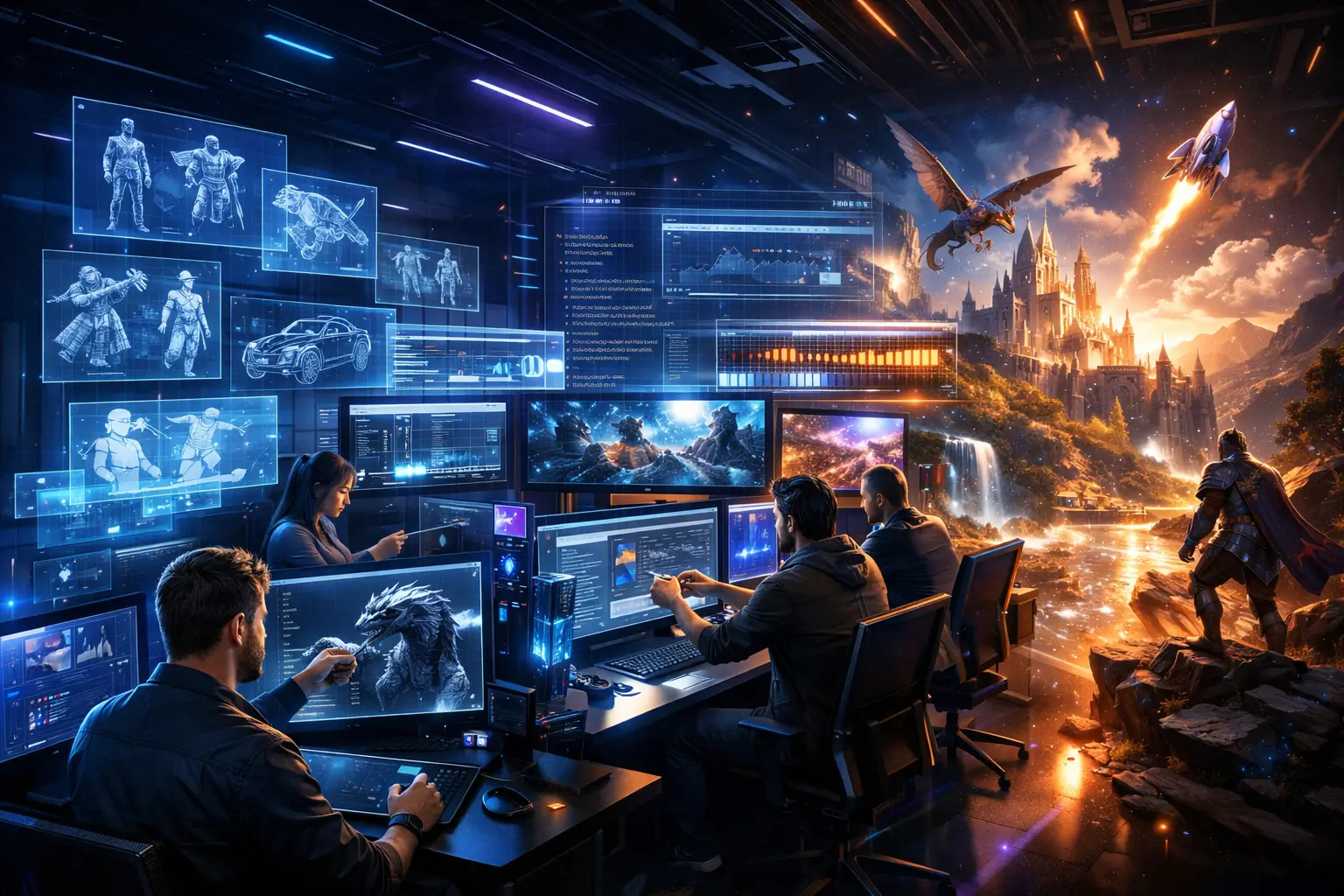 Full-Cycle Game Development