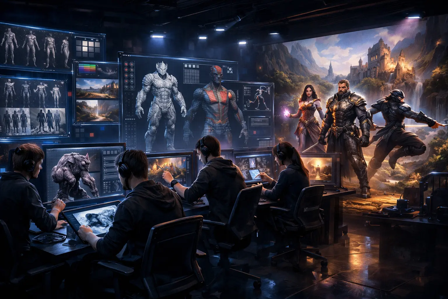 Game Art Production